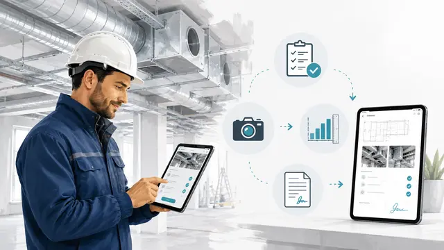 Baustellendokumentation im Lüftungsbau   digital