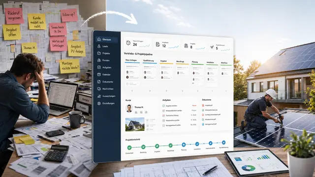 CRM für Solarunternehmen