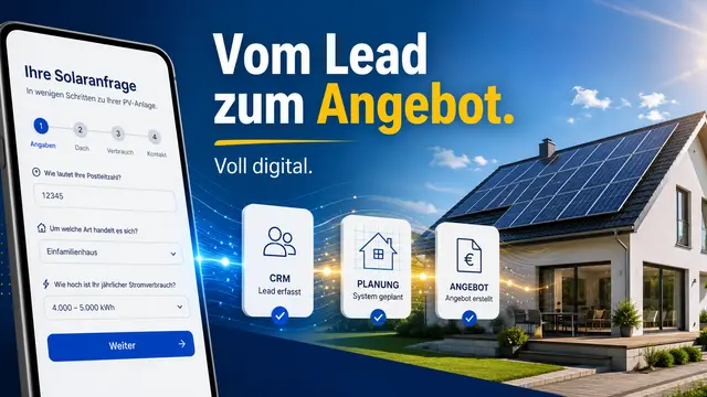 Vom Lead zum Angebot - voll digital
