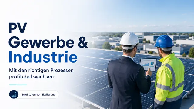 PV Gewerbe & Industrie   Erfolgreich umsetzen