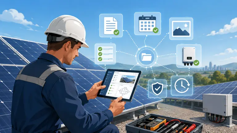 Digitale Kundenakte PV Service