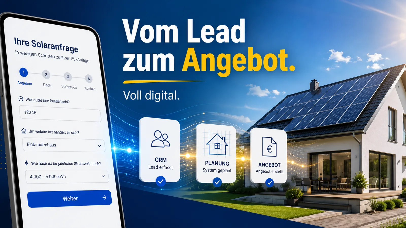 Vom Lead zum Angebot - voll digital